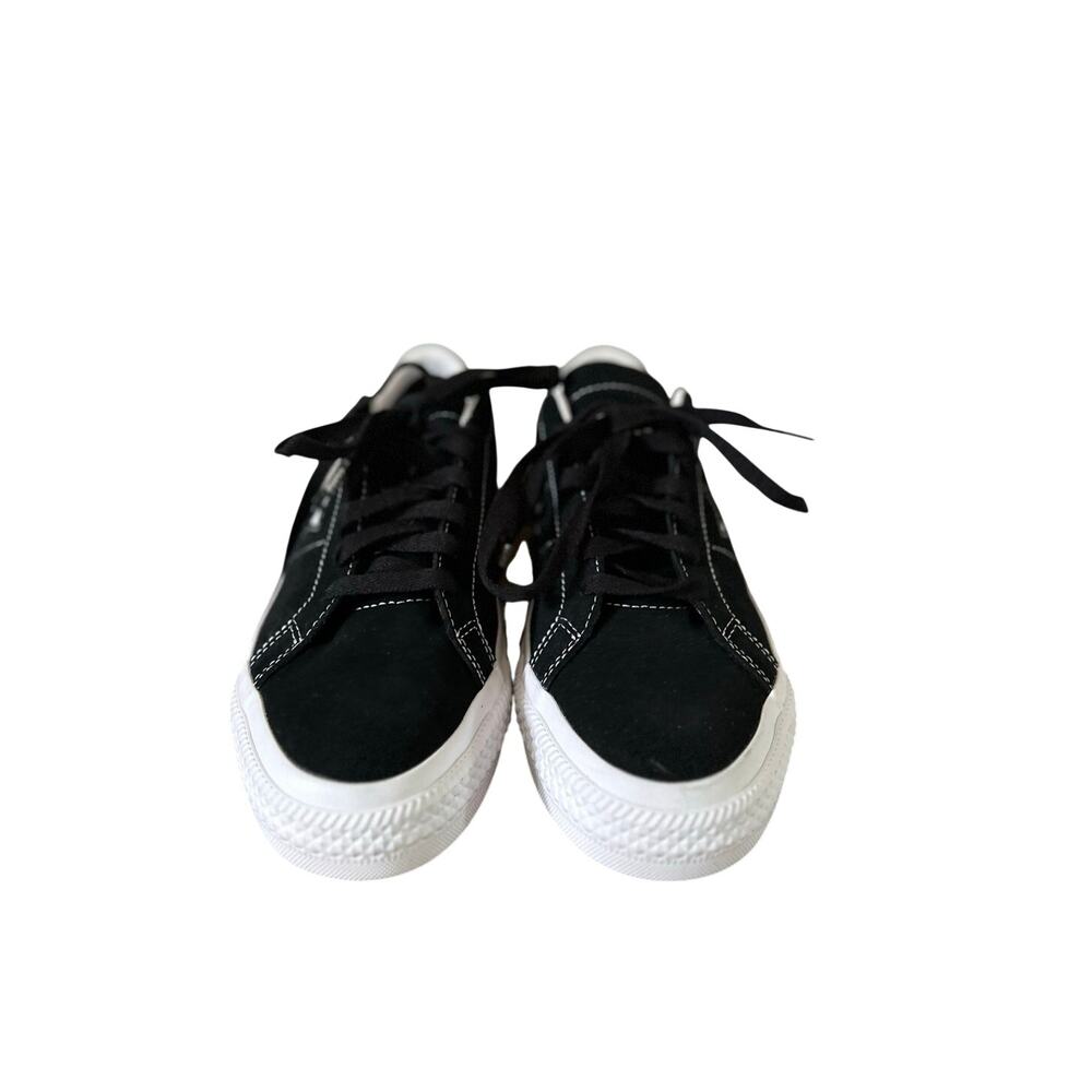 New Converse Cons One Star Pro Ox Black/White Men's 7.5 Women's 9